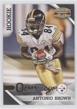 2010 Panini Gridiron Gear - [Base] - Gold O's #155 - Rookie - Antonio Brown /100