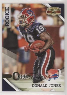 2010 Panini Gridiron Gear - [Base] - Gold O's #185 - Rookie - Donald Jones /100