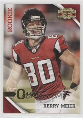 2010 Panini Gridiron Gear - [Base] - Gold O's #213 - Rookie - Kerry Meier /100