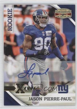 2010 Panini Gridiron Gear - [Base] - Gold X's Signatures #196 - Rookie - Jason Pierre-Paul /299