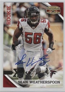 2010 Panini Gridiron Gear - [Base] - Gold X's Signatures #240 - Rookie - Sean Weatherspoon /299