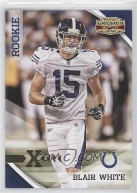 2010 Panini Gridiron Gear - [Base] - Gold X's #156 - Rookie - Blair White /100