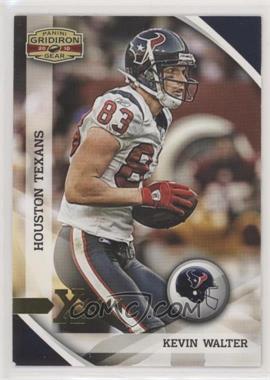 2010 Panini Gridiron Gear - [Base] - Gold X's #57 - Kevin Walter /100 [Noted]