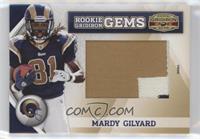 Rookie Gridiron Gems - Mardy Gilyard #/10
