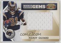 Rookie Gridiron Gems - Mardy Gilyard #/25