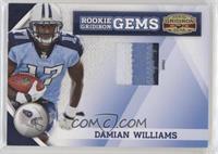 Rookie Gridiron Gems - Damian Williams #/50