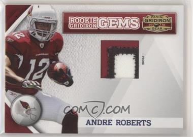 2010 Panini Gridiron Gear - [Base] - Materials Prime #277 - Rookie Gridiron Gems - Andre Roberts /50