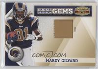 Rookie Gridiron Gems - Mardy Gilyard #/50