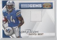 Rookie Gridiron Gems - Jahvid Best #/25