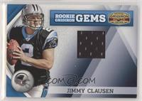 Rookie Gridiron Gems - Jimmy Clausen [EX to NM] #/25