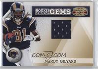 Rookie Gridiron Gems - Mardy Gilyard #/25