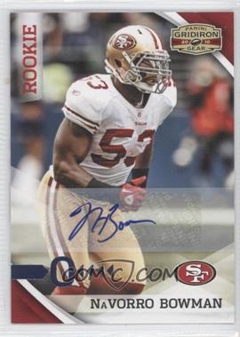 2010 Panini Gridiron Gear - [Base] - Platinum O's Signatures #230 - Rookie - NaVorro Bowman /25