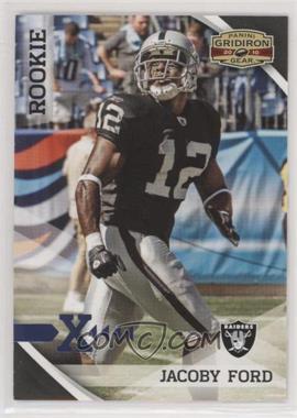 2010 Panini Gridiron Gear - [Base] - Platinum X's #194 - Rookie - Jacoby Ford /25