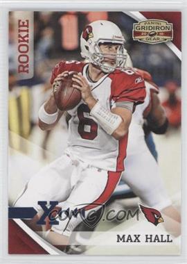 2010 Panini Gridiron Gear - [Base] - Platinum X's #222 - Rookie - Max Hall /25