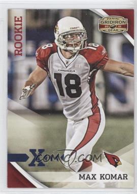 2010 Panini Gridiron Gear - [Base] - Platinum X's #223 - Rookie - Max Komar /25