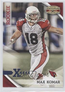 2010 Panini Gridiron Gear - [Base] - Platinum X's #223 - Rookie - Max Komar /25