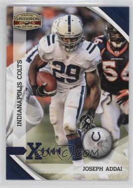 2010 Panini Gridiron Gear - [Base] - Platinum X's #62 - Joseph Addai /25