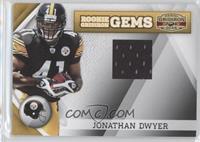 Rookie Gridiron Gems - Jonathan Dwyer #/50