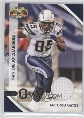 2010 Panini Gridiron Gear - [Base] - Silver O's Materials #122 - Antonio Gates /199