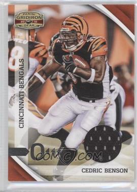 2010 Panini Gridiron Gear - [Base] - Silver O's Materials #30 - Cedric Benson /199