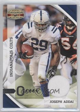 2010 Panini Gridiron Gear - [Base] - Silver O's Materials #62 - Joseph Addai /199