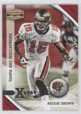 2010 Panini Gridiron Gear - [Base] - Silver X's #141 - Reggie Brown /250