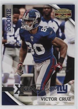 2010 Panini Gridiron Gear - [Base] - Silver X's #250 - Rookie - Victor Cruz /250