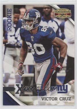 2010 Panini Gridiron Gear - [Base] - Silver X's #250 - Rookie - Victor Cruz /250