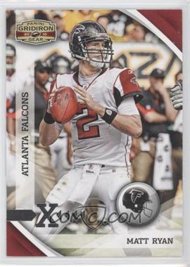 2010 Panini Gridiron Gear - [Base] - Silver X's #6 - Matt Ryan /250