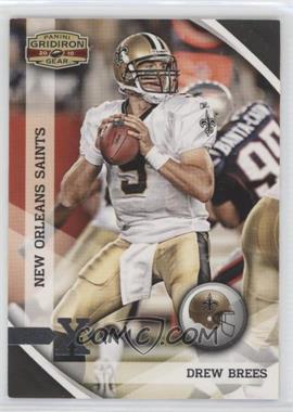 2010 Panini Gridiron Gear - [Base] - Silver X's #91 - Drew Brees /250