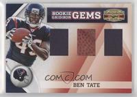 Rookie Gridiron Gems - Ben Tate #/50