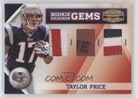 Rookie Gridiron Gems - Taylor Price #/50