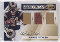 Rookie Gridiron Gems - Mardy Gilyard #/50