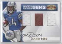 Rookie Gridiron Gems - Jahvid Best #/50