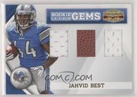 Rookie Gridiron Gems - Jahvid Best #/50