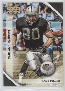 2010 Panini Gridiron Gear - [Base] #110 - Zach Miller