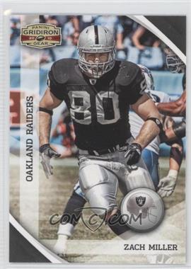 2010 Panini Gridiron Gear - [Base] #110 - Zach Miller