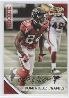 2010 Panini Gridiron Gear - [Base] #184 - Rookie - Dominique Franks