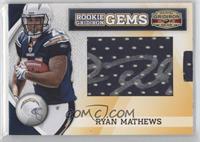 Rookie Gridiron Gems - Ryan Mathews #/263