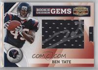 Rookie Gridiron Gems - Ben Tate #/205