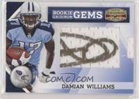 Rookie Gridiron Gems - Damian Williams #/206