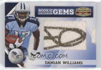 Rookie Gridiron Gems - Damian Williams [EX to NM] #/206