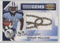 Rookie Gridiron Gems - Damian Williams #/206