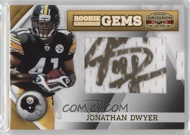 2010 Panini Gridiron Gear - [Base] #285 - Rookie Gridiron Gems - Jonathan Dwyer /269