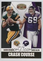 Aaron Rodgers, Jared Allen #/100