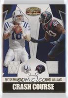 Peyton Manning, Mario Williams #/250