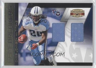 2010 Panini Gridiron Gear - Gamebreakers - Combos Materials #6 - Chris Johnson /100