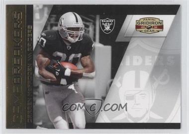 2010 Panini Gridiron Gear - Gamebreakers - Gold #11 - Darren McFadden /100