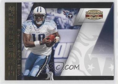 2010 Panini Gridiron Gear - Gamebreakers - Gold #28 - Vince Young /100