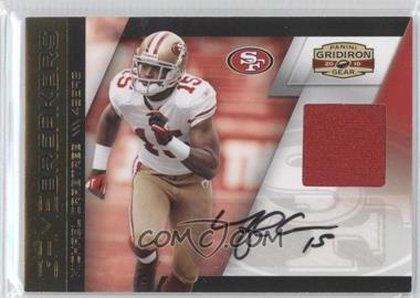 2010 Panini Gridiron Gear - Gamebreakers - Materials Signatures #24 - Michael Crabtree /15